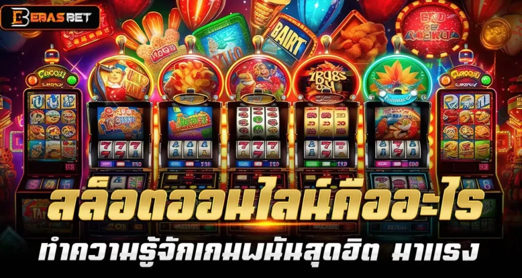 สล็อตออนไลน์คืออะไร ทำความรู้จักเกมพนันสุดฮิต มาแรง